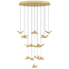 Paratebueno Steel LED 17 Light Pendant